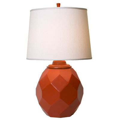 Jewel  Table Lamp in Satin Poppy
