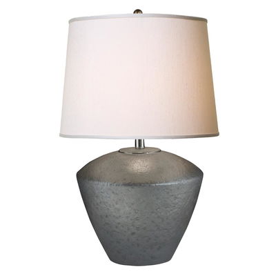 Electra Table Lamp in Gray Matte 