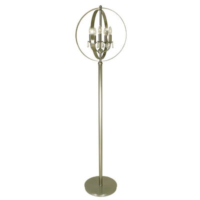 Constellation  Floor Lamp in Brushed Nickel
