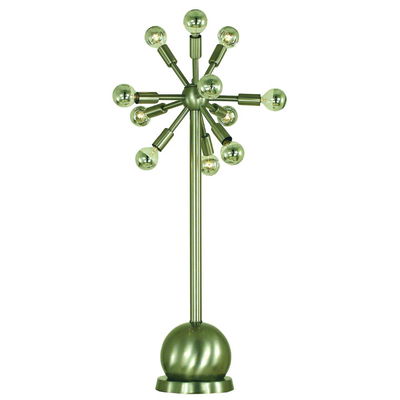 Orb Table Lamp in Brushed Nickel