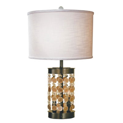 Naomi  Table Lamp in Mahogany Bronze