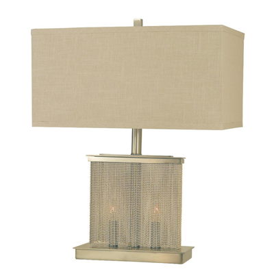 Gymnopedie Table Lamp in Brushed Nickel