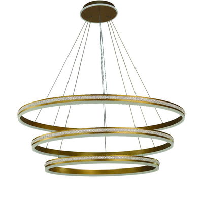 Brushed Gold Aurora Foyer Chandelier