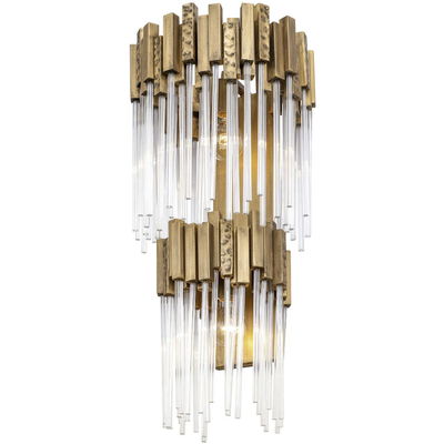 Matrix 2-Light 2-Tier Sconce - Havana Gold