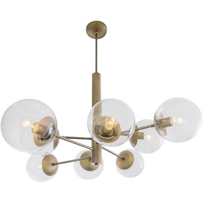 Mid-Century 8-Light Chandelier