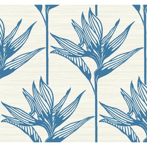 Bird of Paradise Blue Wallpaper